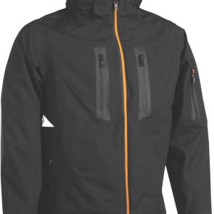 Herock Aspen  Rain Jacket Black Large 39-42" Chest