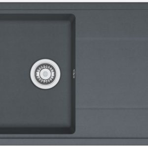 Franke Titan 1 Bowl Composite Kitchen Sink Graphite Reversible 970mm x 500mm