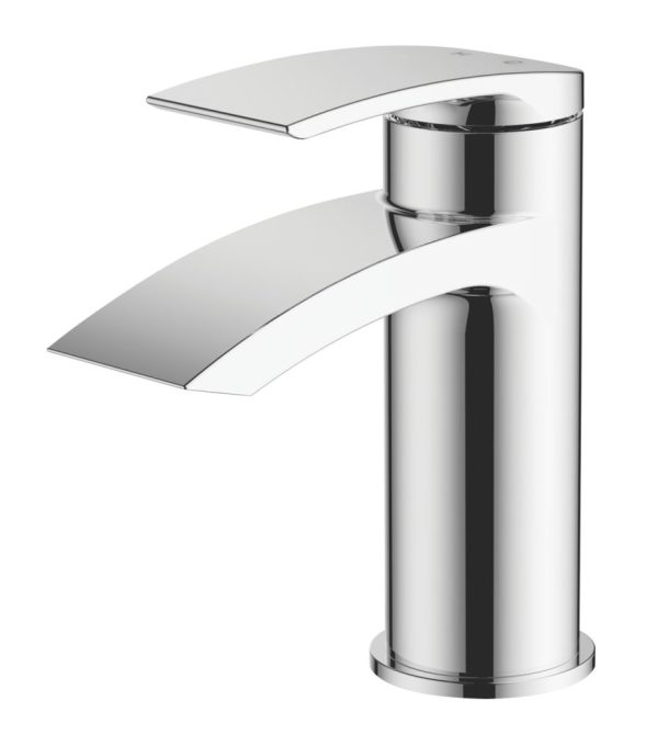 Wye Basin Mono Mixer Tap with Clicker Waste Chrome