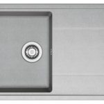 Franke Titan 1 Bowl Composite Kitchen Sink Urban Grey Reversible 970mm x 500mm
