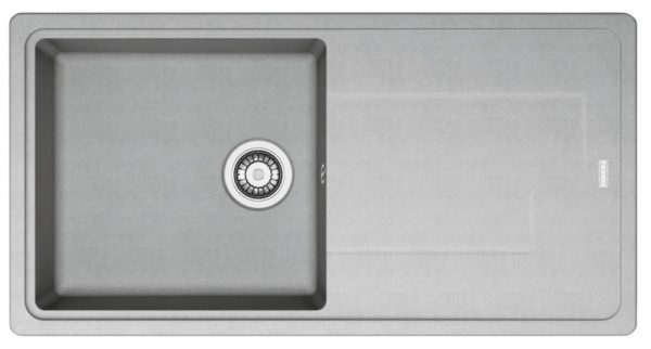 Franke Titan 1 Bowl Composite Kitchen Sink Urban Grey Reversible 970mm x 500mm