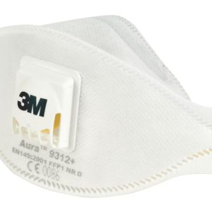 3M Aura 9312 Disp. Valved Dust/Mist Respirator P1