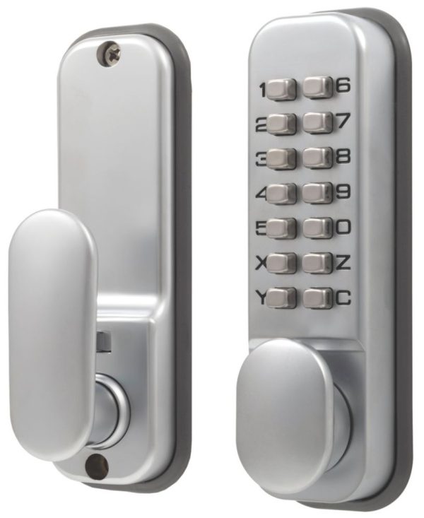 Smith & Locke Medium Duty Push-Button Lock  35mm