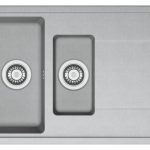 Franke Titan 1.5 Bowl Composite Kitchen Sink Urban Grey Reversible 970mm x 500mm