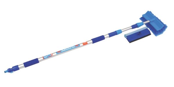 Hilka Pro-Craft Extendable Wash Brush & Squeegee Set 1.3-3m