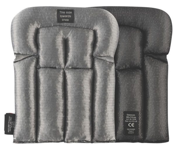 Snickers 9118 Floorlayer  Non-Slip Knee Pad Inserts Pair Grey/Black