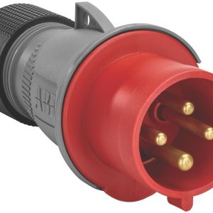 ABB 32A 3P+E Straight Plug 415V