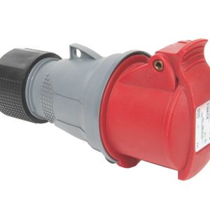 Amphenol 16A 3P+E Straight Connector 415V