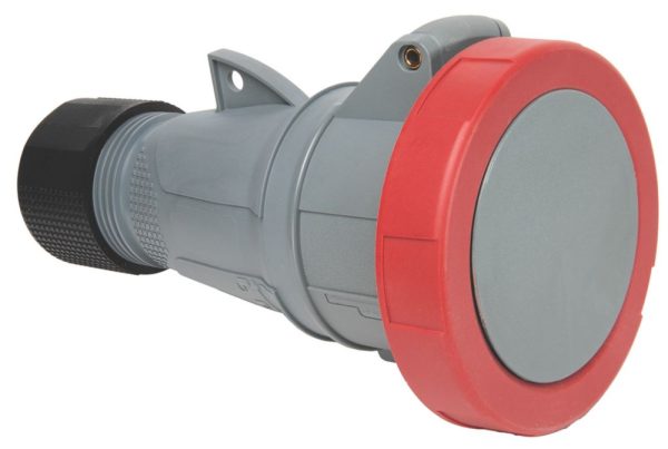 Amphenol 32A 4P+E Straight Connector 415V