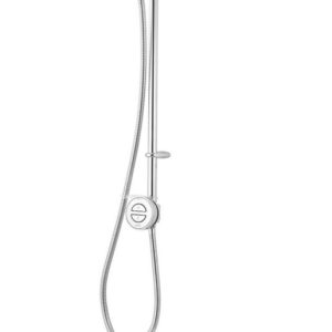 Aqualisa Smart Link HP/Combi Ceiling-Fed Chrome Thermostatic Shower With Bath Filler