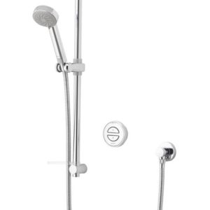 Aqualisa Smart Link HP/Combi Rear-Fed Chrome Thermostatic Shower With Diverter