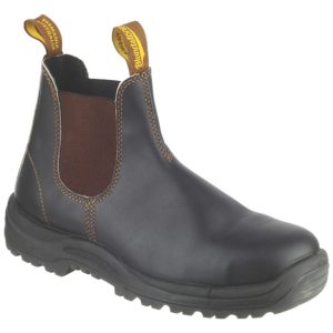 Blundstone 192 Size 7  Brown  Steel Toe Cap Safety Dealer Boots