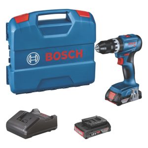 Bosch 06019K3370 18V 2 x 2.0Ah Li-Ion Coolpack Brushless Cordless Combi Drill
