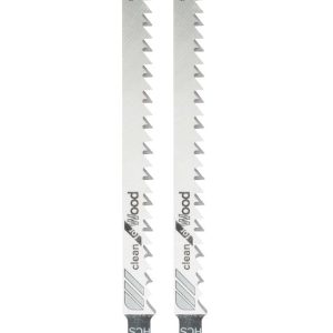 Bosch  T301CD Wood Jigsaw Blades 117mm 2 Pack
