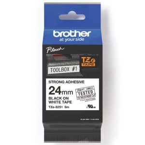 Brother TZES251 Strong Adhesive Labelling Tape 24mm x 8m
