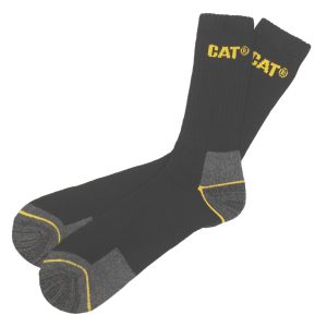 CAT  Work Boot Socks Black 11-14 3 Pairs