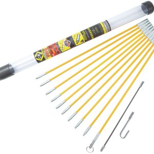 C.K Mighty Rod PRO 6mm Flexible Cable Rod Set 1.98m 14 Pieces