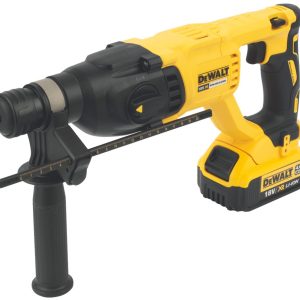 DeWalt DCH033 3kg 18V 2 x 4.0Ah Li-Ion XR Brushless Cordless SDS Plus Drill