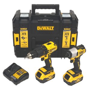 DeWalt DCK2063P2T-SFGB 18V 2 x 5.0Ah Li-Ion XR Brushless Cordless Twin Pack