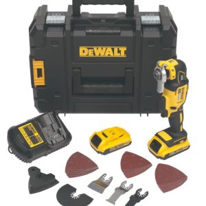 DeWalt DCS355D2-GB 18V 2 x 2.0Ah Li-Ion XR Brushless Cordless Multi-Tool