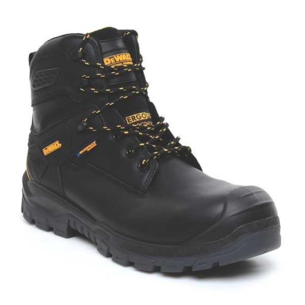 DeWalt Springfield Size 9  Black Waterproof  Safety Boots