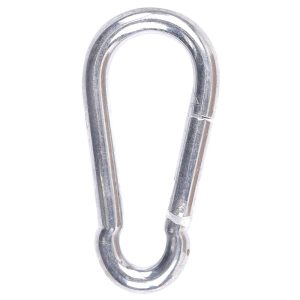 Diall Snap Hooks Zinc-Plated 80mm 10 Pack