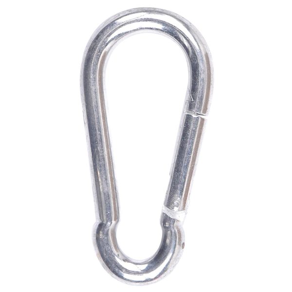 Diall Snap Hooks Zinc-Plated 80mm 10 Pack