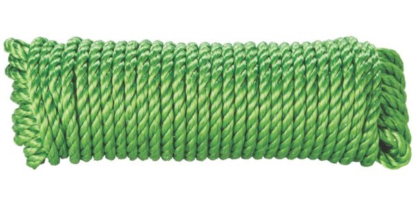 Diall Twisted Rope Green 10mm x 15m