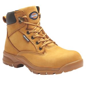 Dickies Corbett Size 7 Womens Honey Water-Resistant  Safety Boots