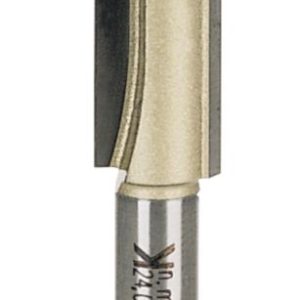 Erbauer  1/4" Shank Double-Flute Straight Router Cutter 9.5mm x 31.75mm