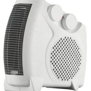 Essentials  2000W Electric Portable Fan Heater White