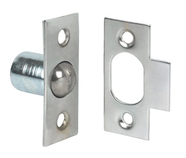Essentials Bales Cabinet Catches Chrome-Plated 19mm x  10 Pack