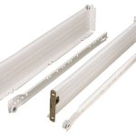 Essentials Off-White Drawer System 450mm 2 Piece Set