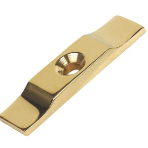 Essentials Turn Button Cabinet Catches Brass 38mm x 9mm 10 Pack