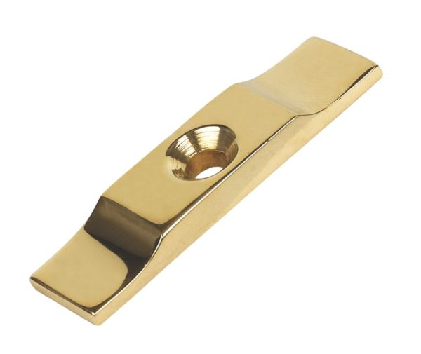 Essentials Turn Button Cabinet Catches Brass 38mm x 9mm 10 Pack