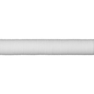 Euroflo Push-Fit Flexible Waste Pipe Long White 40mm x 460-1500mm