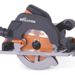 Evolution R185CCSX 1600W 185mm  Electric Multi-Material Circular Saw & Track 110V