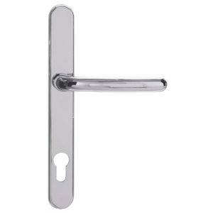 Fab & Fix Balmoral External Use Door Handles Pair Polished Chrome