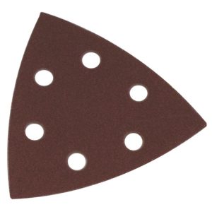 Flexovit   80 Grit   Delta Sanding Triangles 95mm x 95mm 6 Pack