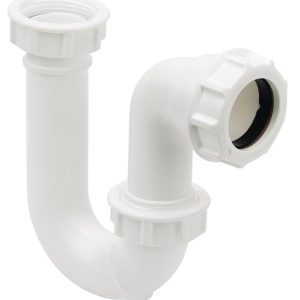 FloPlast Tubular Swivel P Trap White 40mm