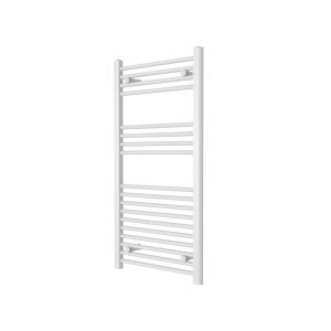 Flomasta 1000mm x 500mm 1522BTU White Flat  Towel Radiator