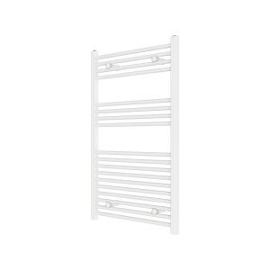 Flomasta 1000mm x 600mm 1760BTU White Flat  Towel Radiator
