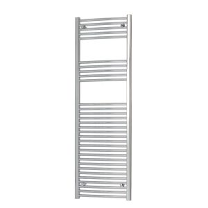Flomasta 1600mm x 500mm 1625BTU Chrome Curved  Towel Radiator