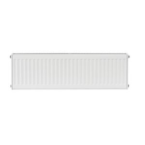 Flomasta 300mm x 1000mm 2585BTU White Type 21 Convector Radiator