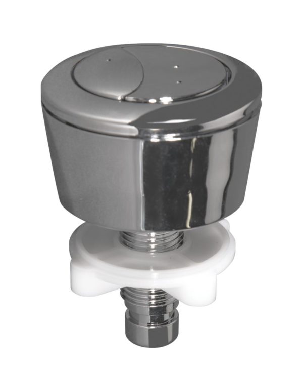Flomasta  Dual-Flush Push-Button Chrome