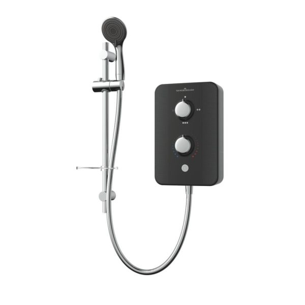 Gainsborough Slim Duo Black 8.5kW  Electric Shower
