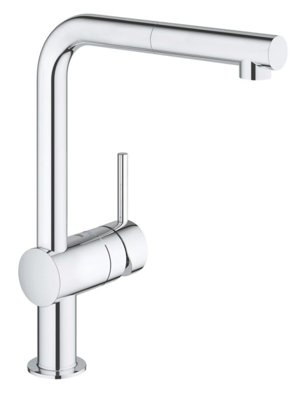 Grohe Minta 31861000 Pull-Out Spray Mono Mixer Chrome