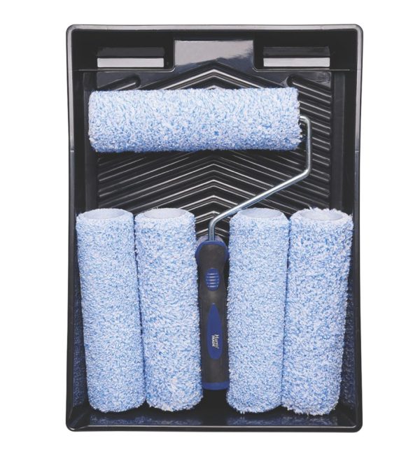 Harris Trade 9" Medium Pile Roller Kit 7 Pieces