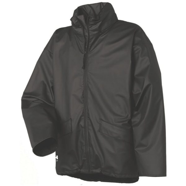 Helly Hansen Voss Waterproof Jacket Black Medium Size 38" Chest