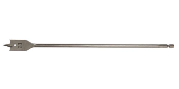 Hex Shank  Flat Wood Drill Bit 20mm x 300mm